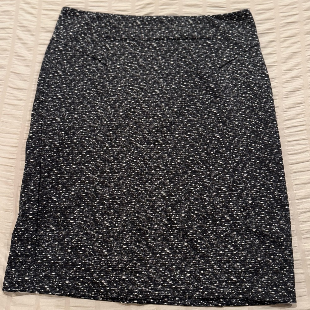 Michael Kors Black and White Pencil Skirt